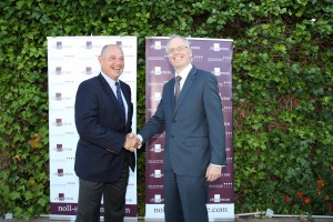 Mike Nicholls, MD of Chesterton Gibraltar, and Charles Gubbins, MD of Chesterton Sotogrande